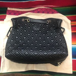 Tory Burch Marion Quilted Slouchy Tote